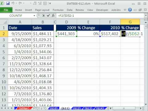 excel for mac calculate yoy growth