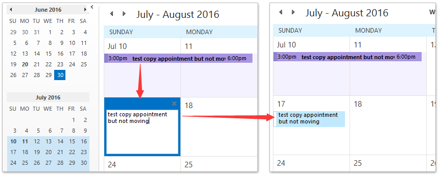 clone events in outlook for mac